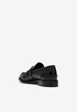 Prada Brushed Leather Loafers Black 1D813NA020055/Q_PRADA-F0002