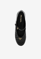 Prada Triangle Logo Patent Leather Ballet Flats Black 1F793N005H27/Q_PRADA-F0002