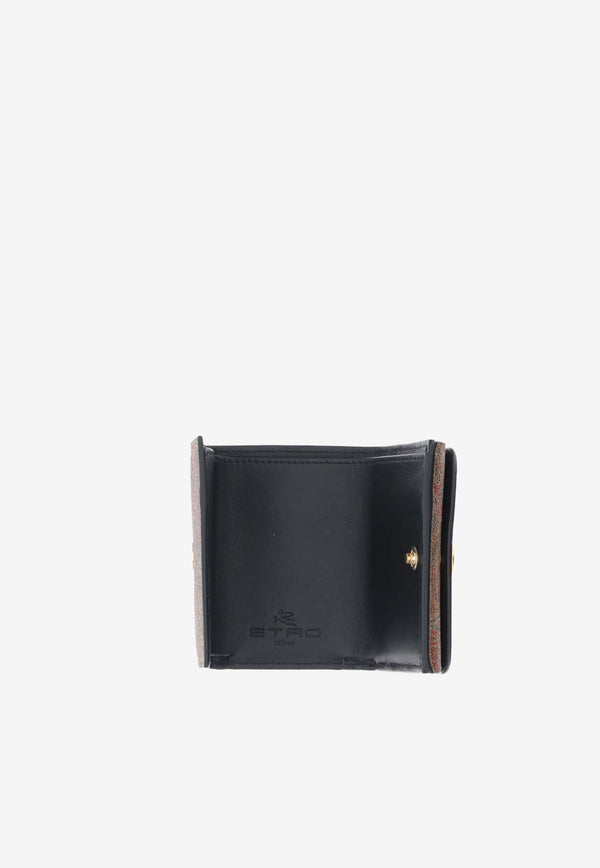 Etro Paisley Jacquard Wallet Black 1I184_8502_0001