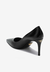 Prada 100 Leather Décolleté Pumps Black 1I609N0853A9S/P_PRADA-F0002