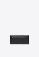 Prada Saffiano Leather Logo Wallet Black 1MH132QWA/P_PRADA-F0002