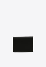 Prada Triangle Logo Bi-Fold Wallet Black 1MV2042DMI/P_PRADA-F0002