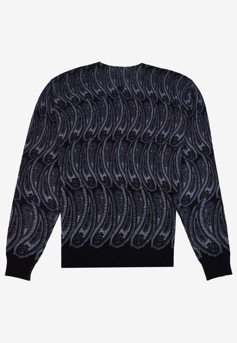 Etro Paisley Pattern Sweater 1N930-9718 0002 Multicolor