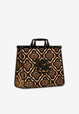 Etro Medium Love Trotter Jacquard Tote Bag Multicolor 1P038-7108 0001