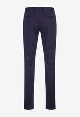 Etro Straight-Leg Tailored Pants Blue 1W715-0028 0200