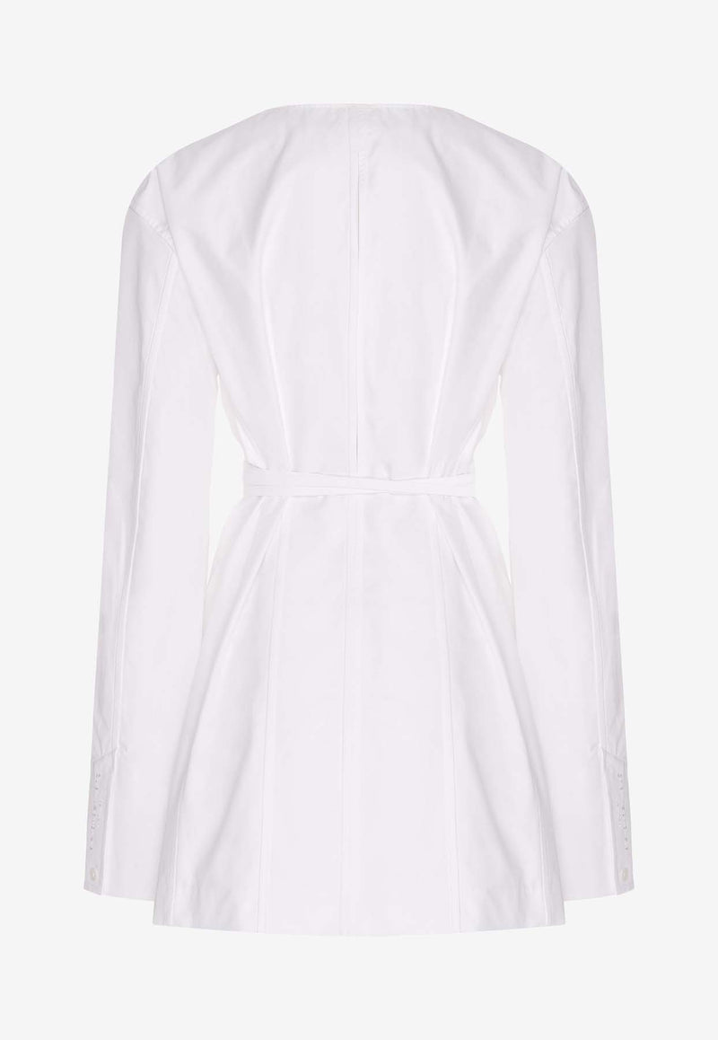 Alexander Wang Tailored Mini Shirt Dress 1WC3246680WHITE