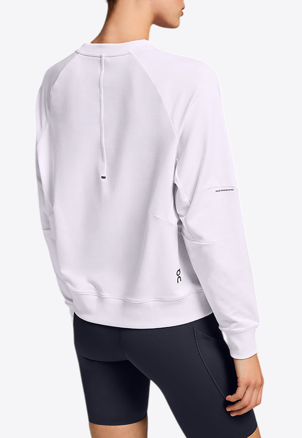 On Running Movement Crewneck Sweatshirt White 1WD30140069WHITE