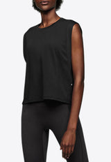 On Running Focus Cropped Top Black 1WE11850553BLACK