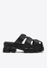 Prada Monolith Rubber Clogs Black 1XX7510553LKK/Q_PRADA-F0002