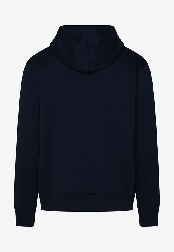 Etro Logo Embroidered Hooded Sweatshirt Navy 1Y526-9291 0200