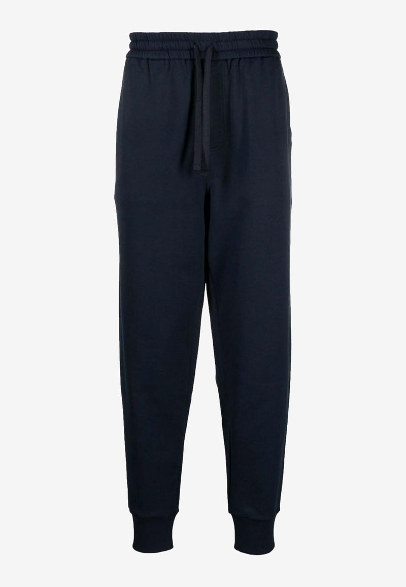 Etro Logo Embroidered Track Pants Navy 1Y531-9291 0200