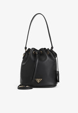 Mini Leather Bucket Bag