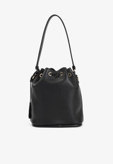 Mini Leather Bucket Bag