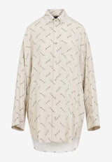 Long Sleeves Cocoon Shirt