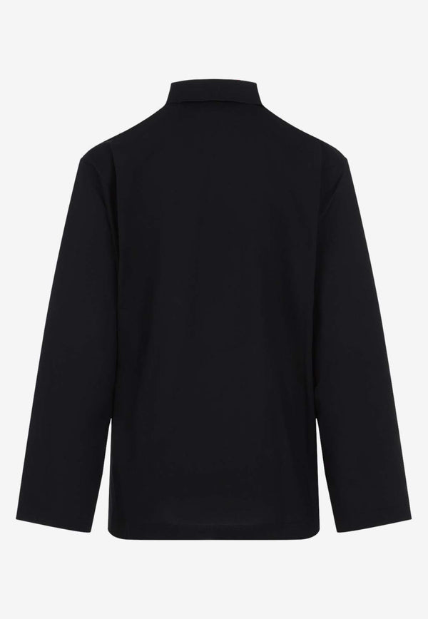 Long-Sleeved Polo T-shirt