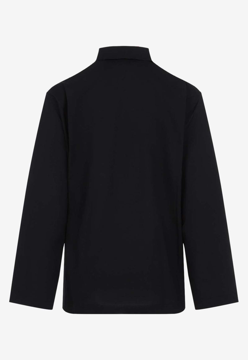 Long-Sleeved Polo T-shirt