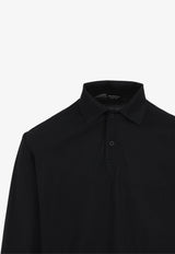 Long-Sleeved Polo T-shirt