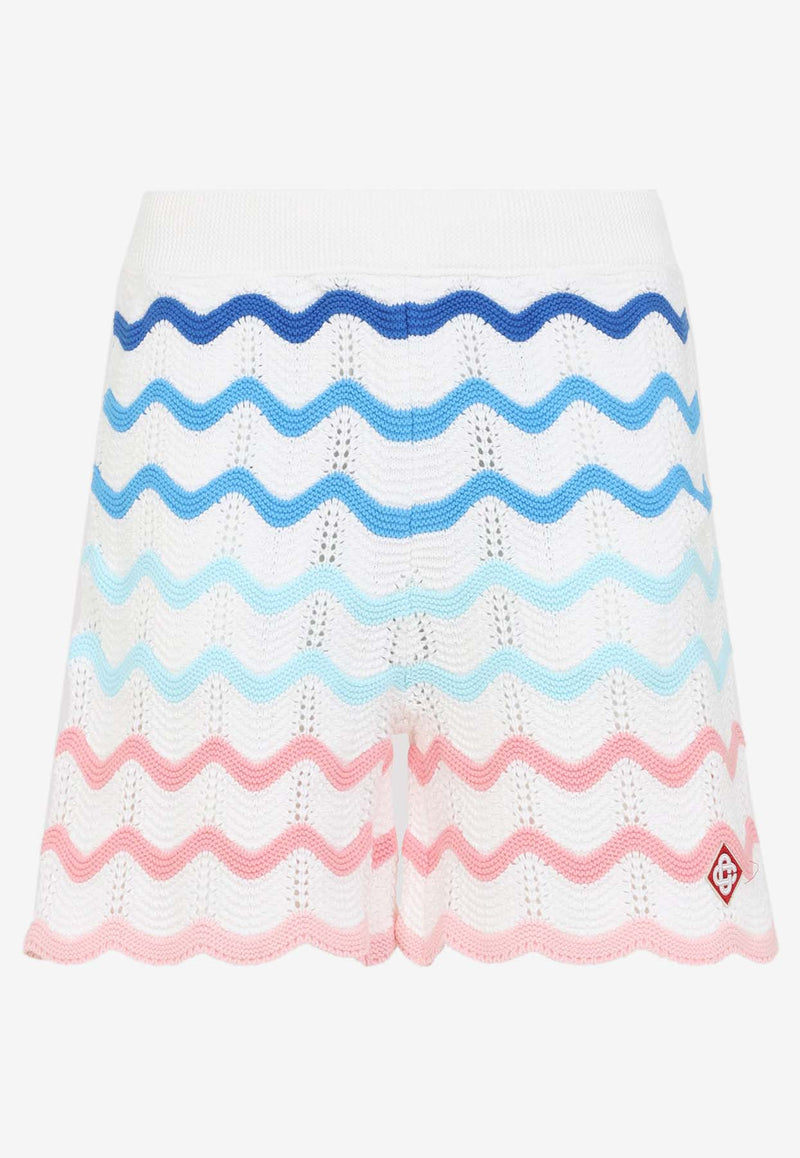 Wave Pattern Shorts