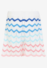 Wave Pattern Shorts