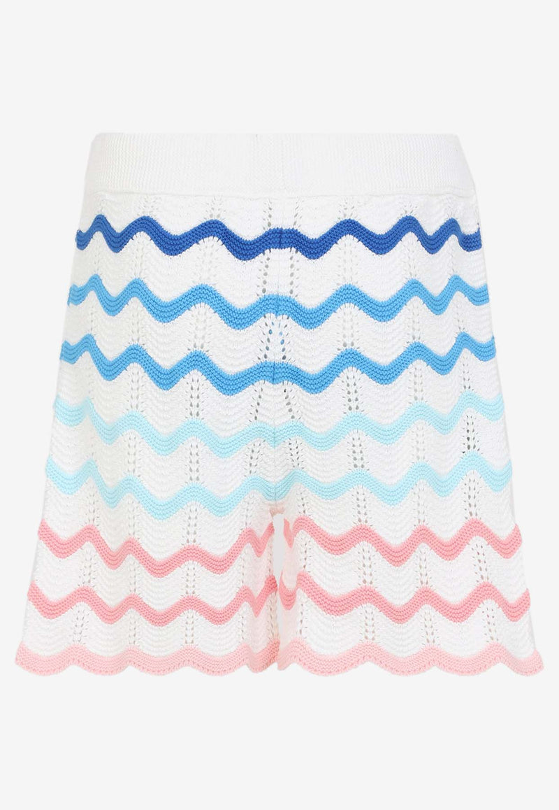 Wave Pattern Shorts