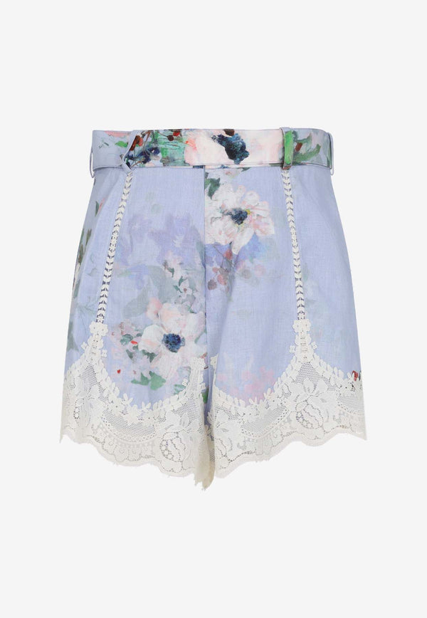 Everley Floral Lace Shorts