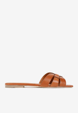 Tribute Leather Flat Sandals