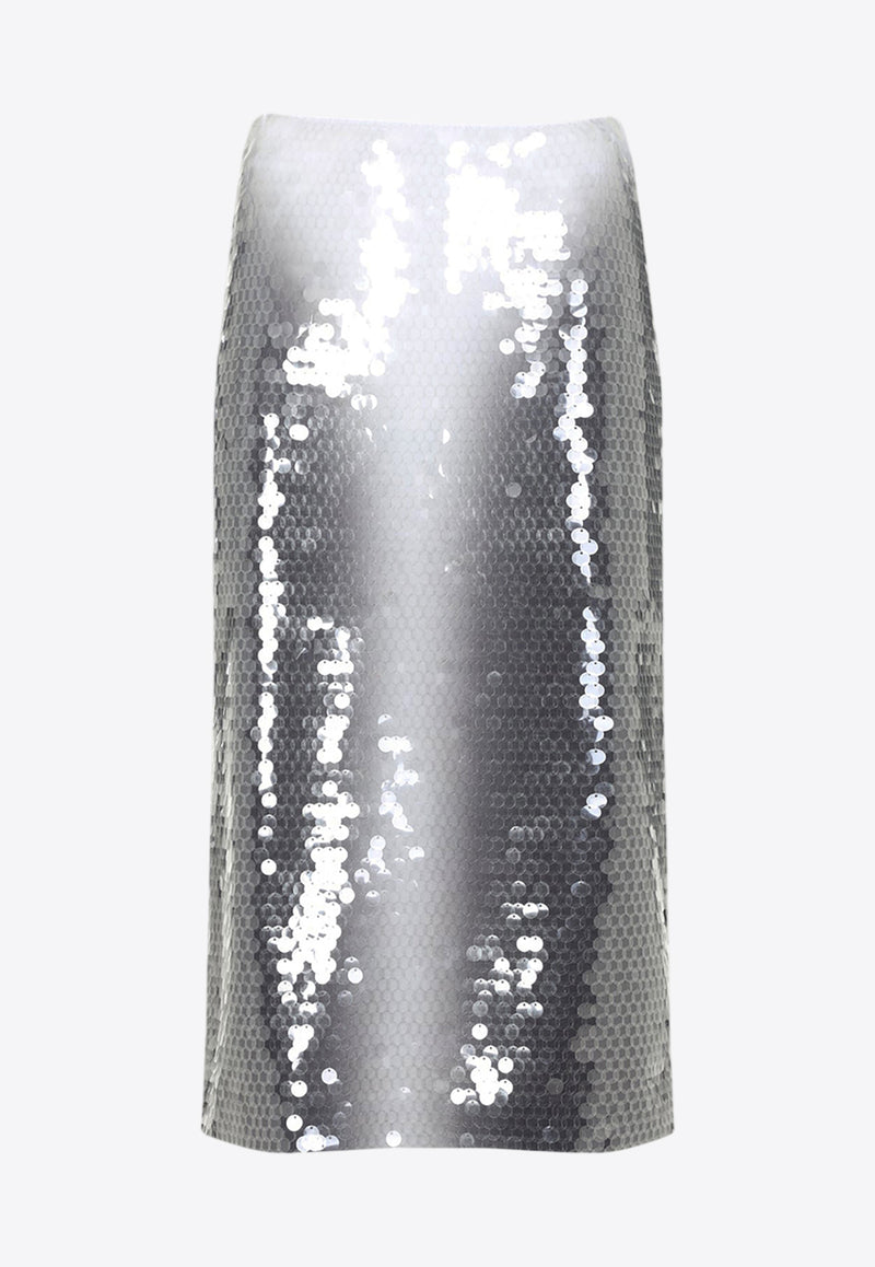 Toano Sequined Midi Skirt