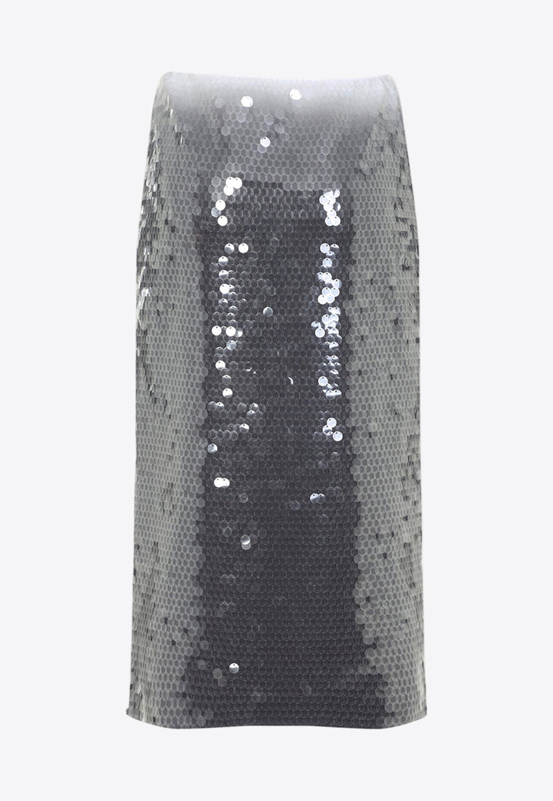 Toano Sequined Midi Skirt