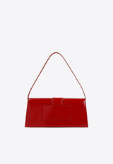 Le Bambino Polished Leather Shoulder Bag