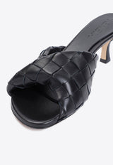 Blink 50 Intrecciato Leather Mules