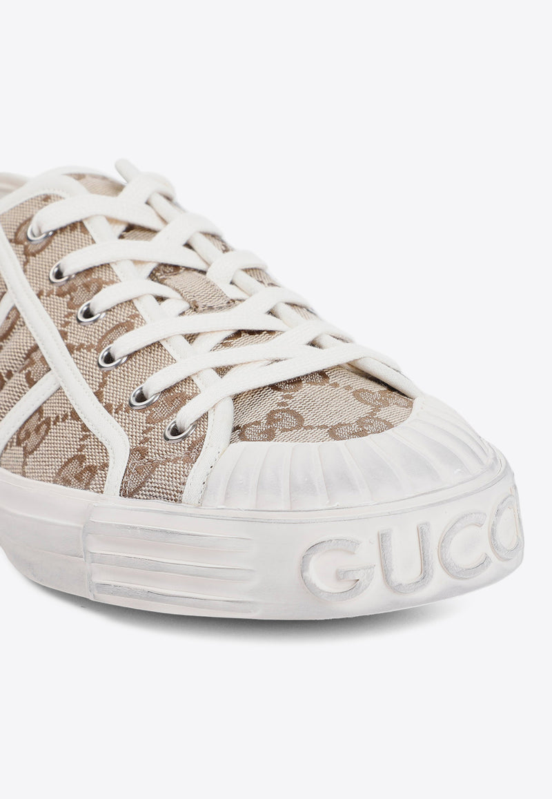 GG Canvas Low-Top Sneakers