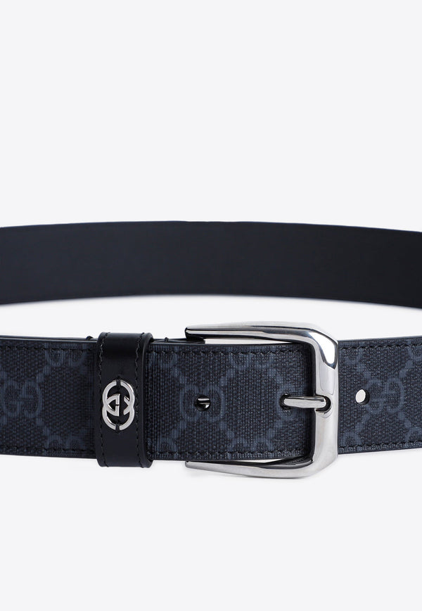 Interlocking G Canvas Belt