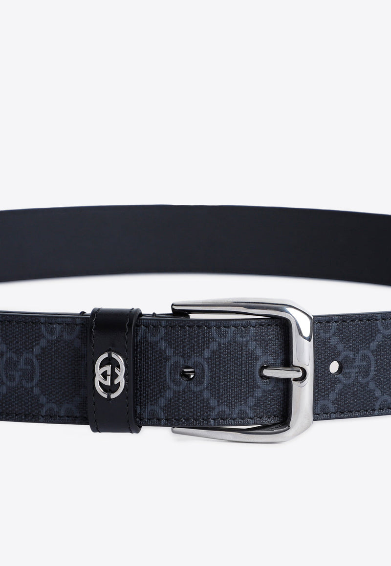 Interlocking G Canvas Belt