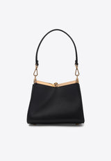 Small Vela Calf Leather Shoulder Bag