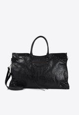 Le City Duffel Bag in Leather