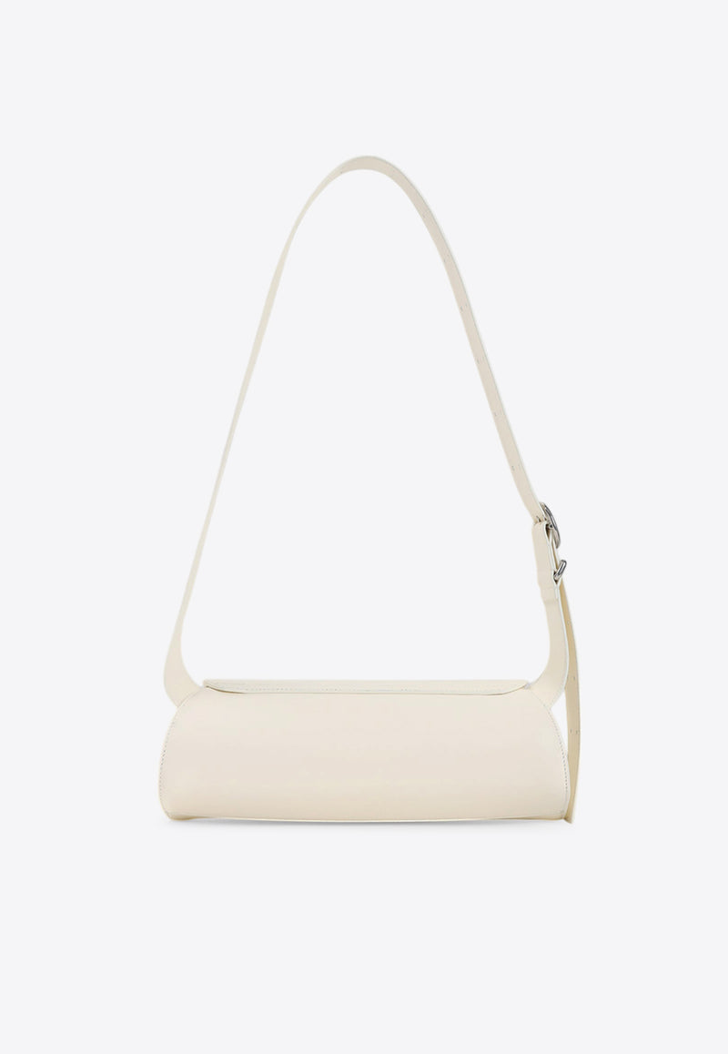 Small Cannolo Calf Leather Shoulder Bag