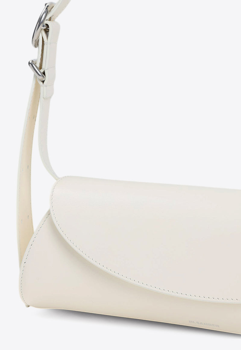 Small Cannolo Calf Leather Shoulder Bag