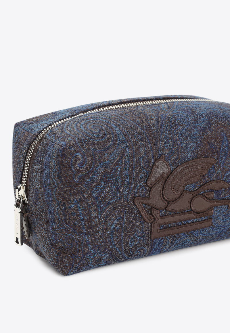 Small Arnica Paisley Jacquard Pouch