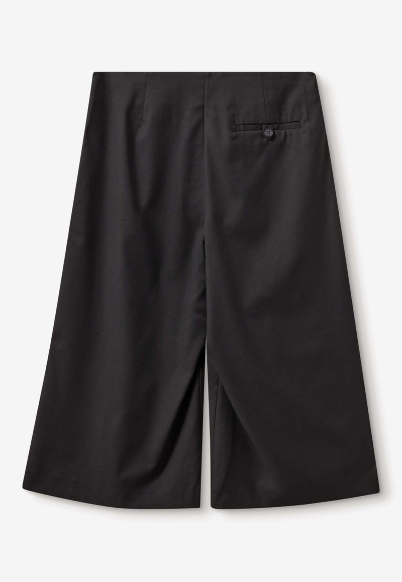 The Garment Douglas Cropped Culottes Black 20421BLACK