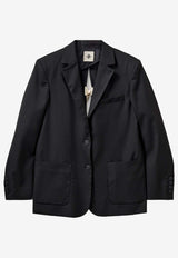 The Garment Pluto Single-Breasted Blazer with Bows Black 20513BLACK