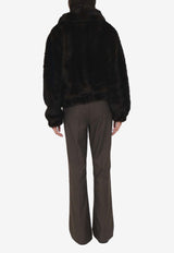 The Garment Dixie Oversized Faux Fur Coat Brown 20765BROWN