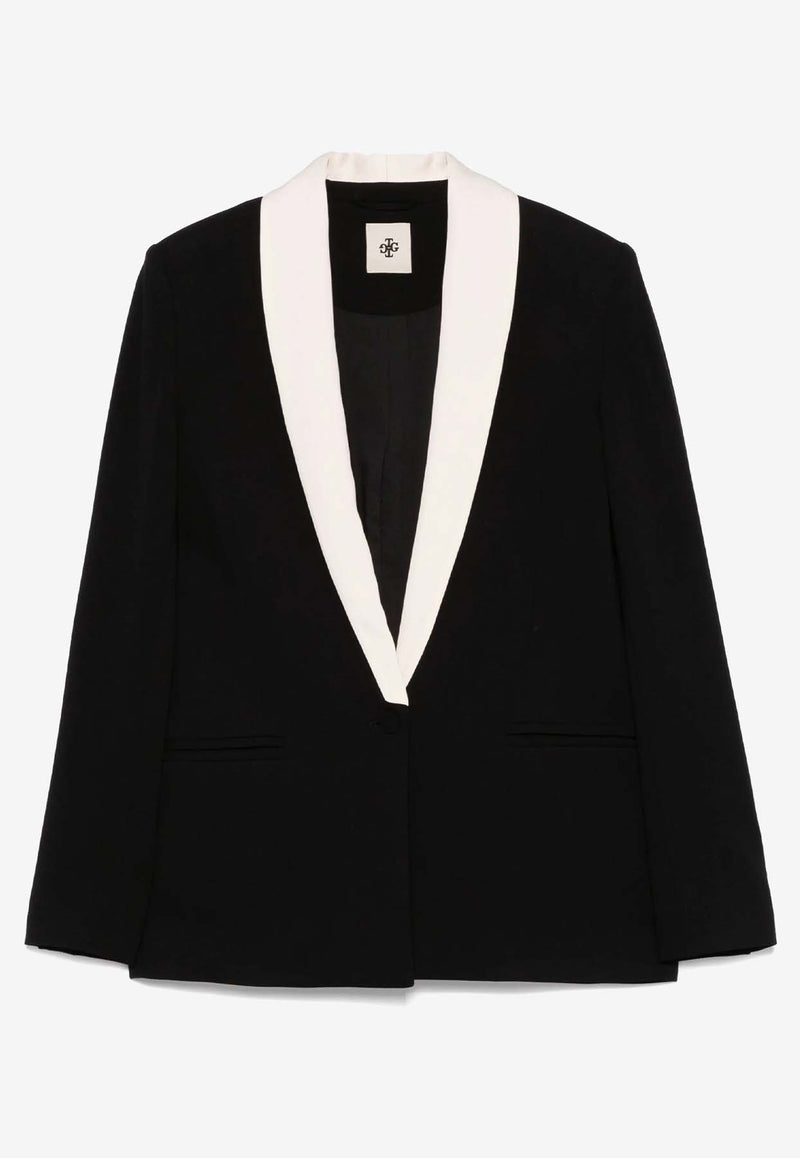 The Garment Chloe Single-Breasted Blazer Black 20766BLACK