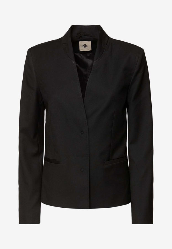 The Garment Douglas Buttoned Blazer Black 20782BLACK