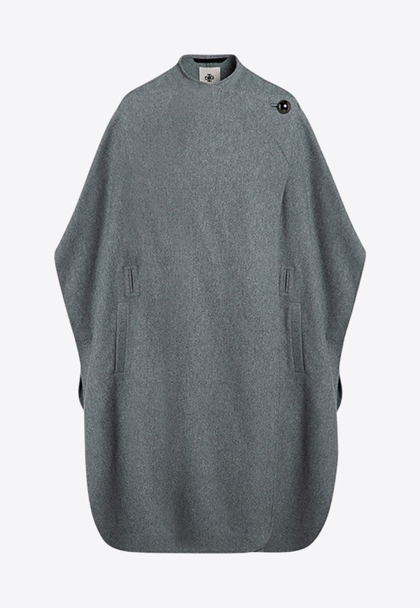 The Garment Wool-Blend Crewneck Poncho Gray 20900WO/P_THEGA-921