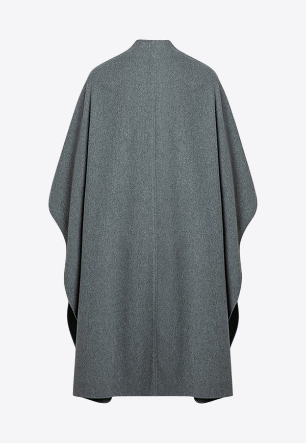 The Garment Wool-Blend Crewneck Poncho Gray 20900WO/P_THEGA-921