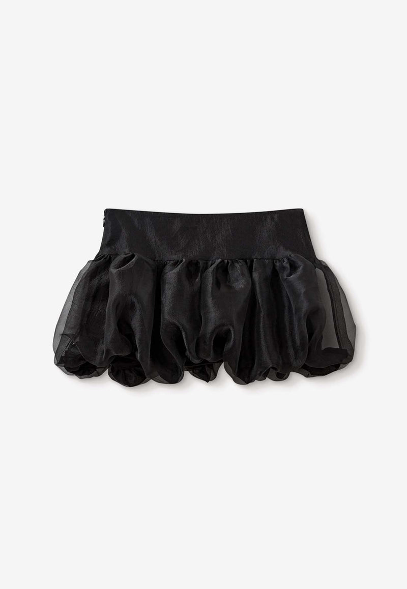 The Garment Beatrice Balloon Mini Skirt Black 20948BLACK