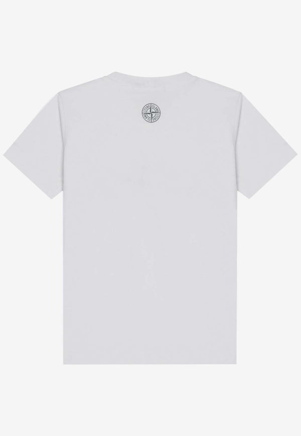 Boys Logo-Patched Crewneck T-shirt