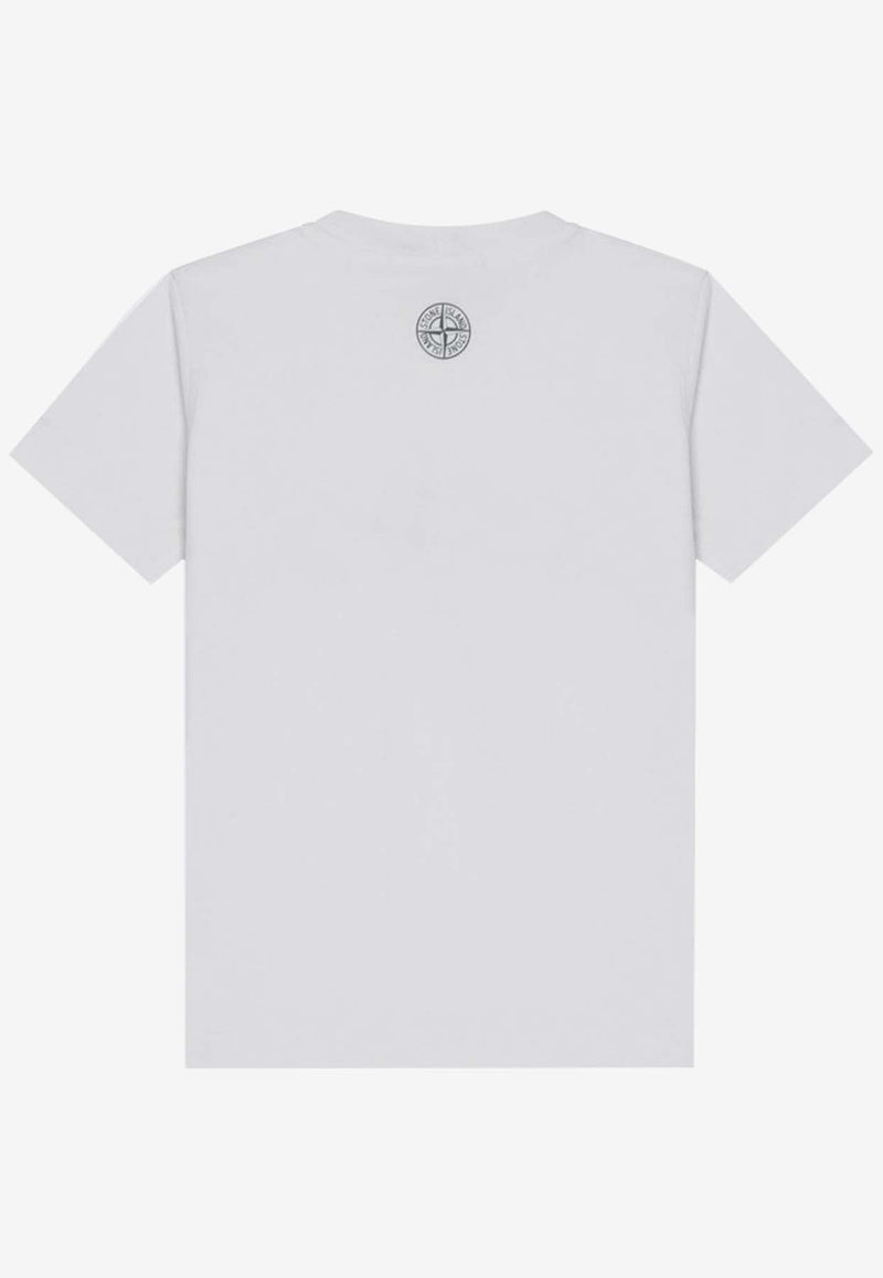 Boys Logo-Patched Crewneck T-shirt