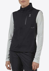 On Running Weather Zipped Vest Black 2100242BLACK