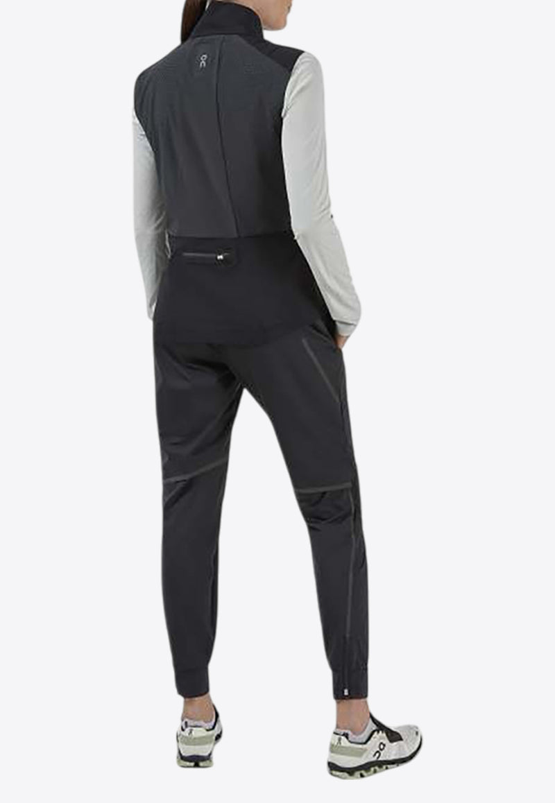 On Running Weather Zipped Vest Black 2100242BLACK